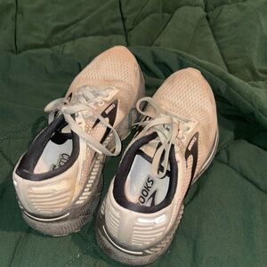 Brooks Beige Running Shoes